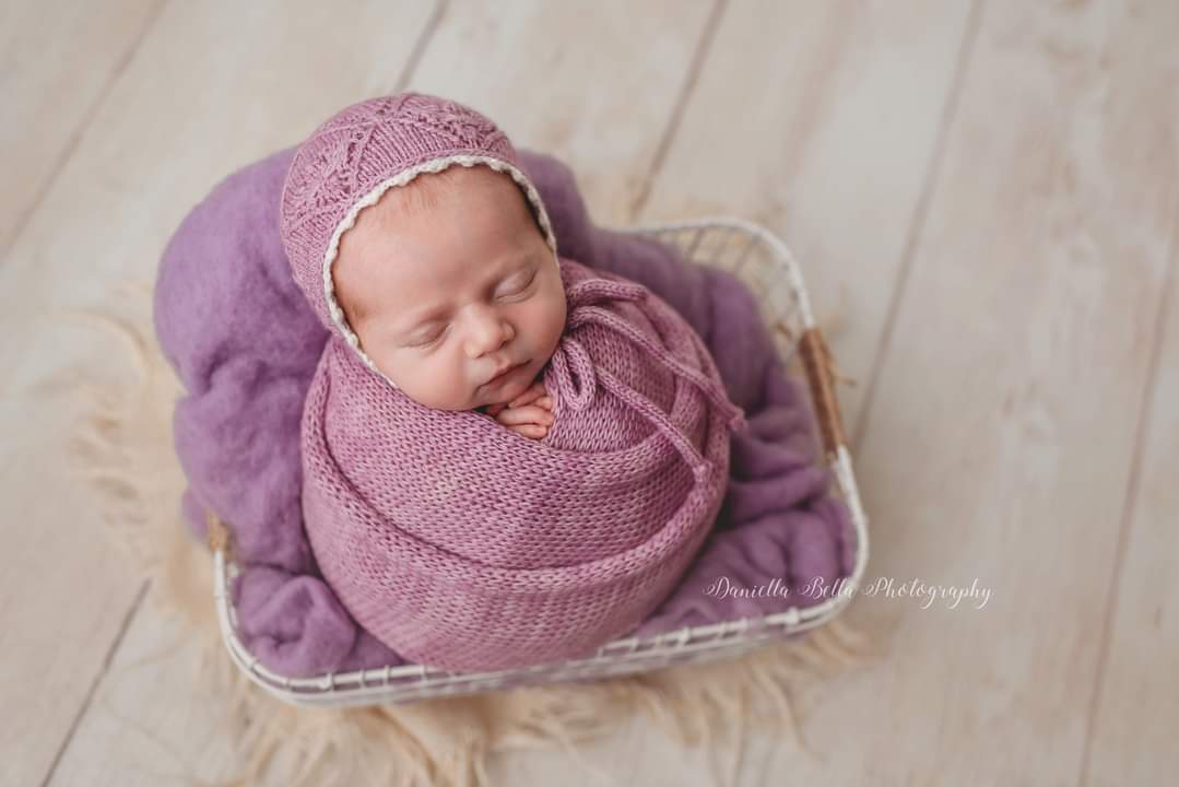 Blossom Bonnet and Wrap