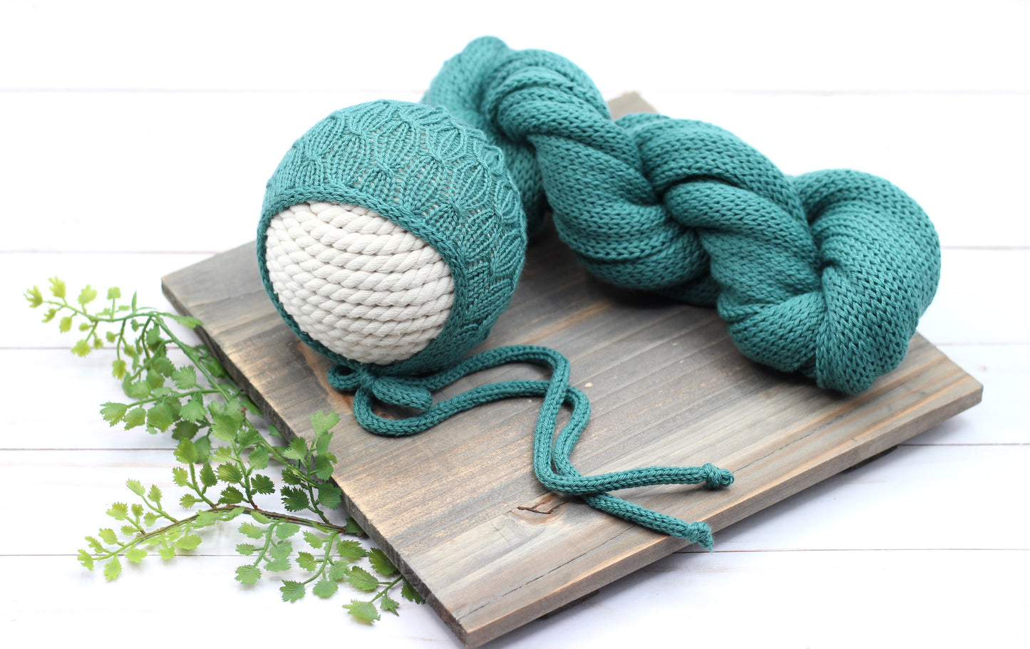 Teal Merino Set