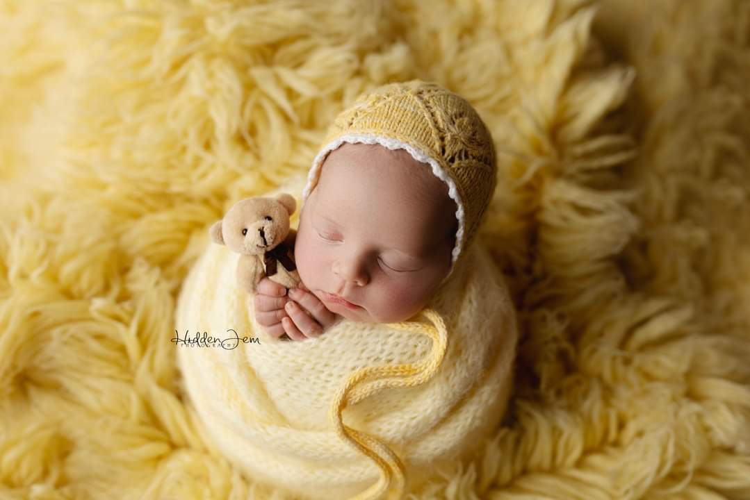 Blossom Bonnet & Wrap Set - Made to Order