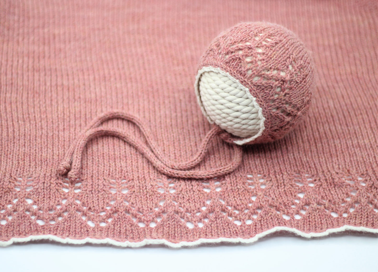 Jaime Bonnet and Overwrap Set Dark Blush - Made to Order
