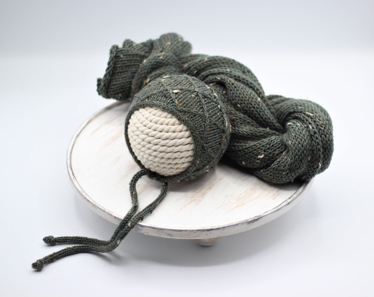 Oksana Bonnet and Wrap - Made to Order