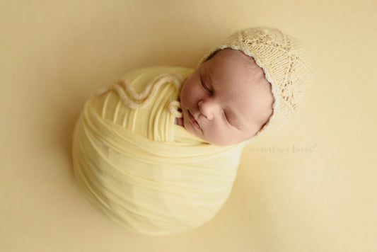 Blossom Bonnet & Wrap Set - Made to Order