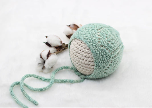 Audrey Bonnet and Wrap Set - Made to Order