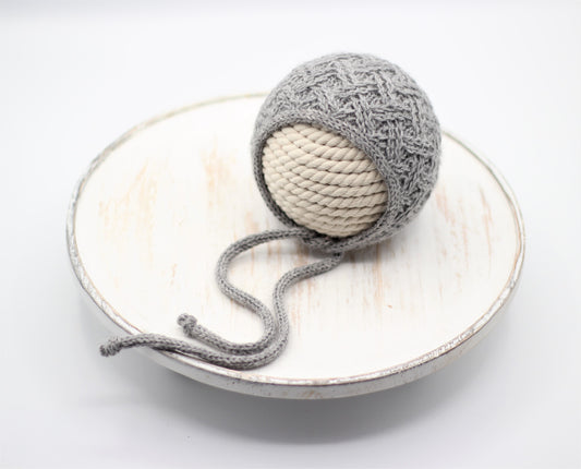 Jax Bonnet Grey - Made to Order