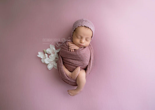 Sara Bonnet & Wrap Set - Made to Order