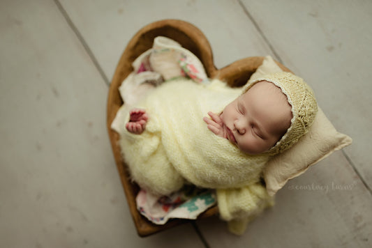 Blossom Bonnet & Wrap Set - Made to Order
